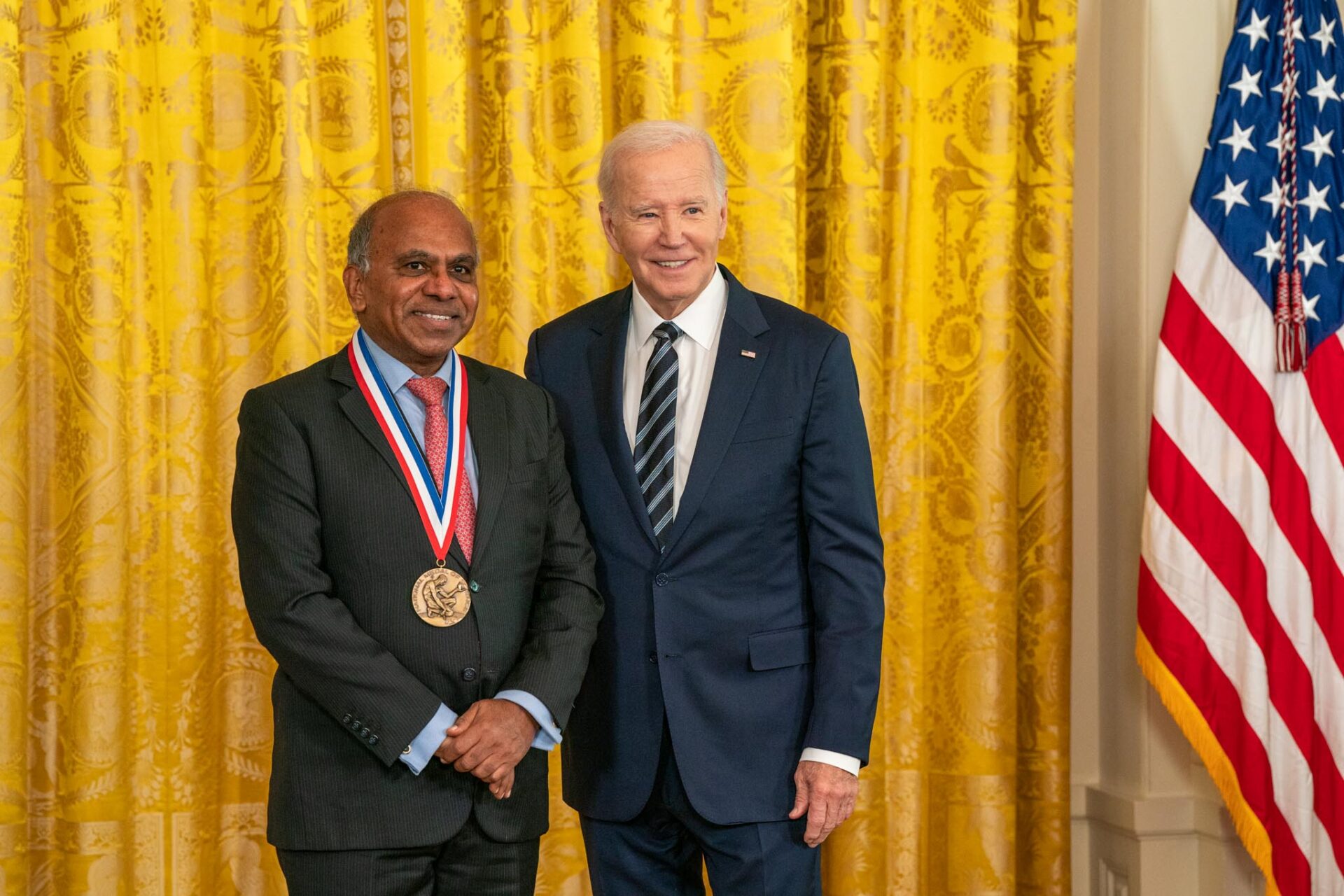 President Biden Awards the National Medal of Science to Prof. Subra Suresh